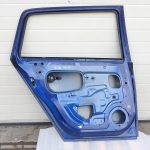 Opel Astra H Caravan aizmugurējās kreisās durvis 21B 4CU zila 13168045 04-10