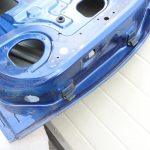 Opel Astra H Caravan aizmugurējās kreisās durvis 21B 4CU zila 13168045 04-10