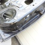 Opel Astra H hečbeks aizmugurējās kreisās durvis Z20R melna 13162876