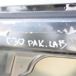 Opel Signum aizmugurējās labās durvis melnas 93173924 2002-2008 20R 2HU Z20R