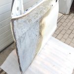 BMW X5 F15 priekšējās kreisās durvis A96 Mineralweiss balta 41517386737