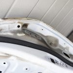 BMW X5 F15 priekšējās kreisās durvis A96 Mineralweiss balta 41517386737
