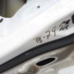BMW X5 F15 priekšējās kreisās durvis A96 Mineralweiss balta 41517386737