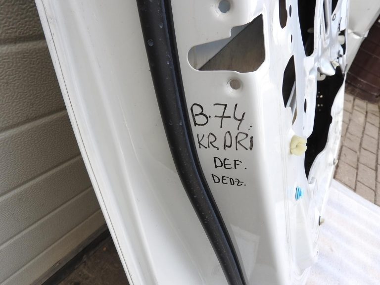 BMW X5 F15 priekšējās kreisās durvis A96 Mineralweiss balta 41517386737