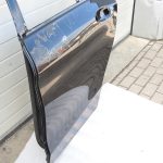 Mercedes C-Class W205 sedans aizmugurējās kreisās durvis 197 melna