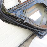 Mercedes C-Class W205 sedans aizmugurējās kreisās durvis 197 melna