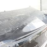 Mercedes C-Class W205 sedans bagāžnieka vāks 197 melns A2057502400