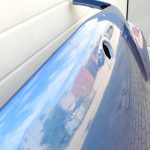 Mercedes C-Class W203 dzinēja pārsegs kapots 345 zils A2038800157