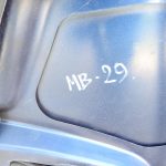 Mercedes C-Class W203 dzinēja pārsegs kapots 345 zils A2038800157