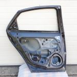 Opel Vectra C hečbeks aizmugurējās kreisās durvis melna 93171451 93175839 13140147 9228871
