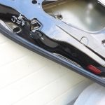 Opel Vectra C hečbeks aizmugurējās kreisās durvis melna 93171451 93175839 13140147 9228871