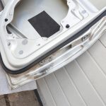 VW Golf 6 universālis aizmugurējās kreisās durvis R7L 1K9833055 1K9833055B 09-13