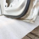VW Golf 6 universālis aizmugurējās kreisās durvis R7L 1K9833055 1K9833055B 09-13