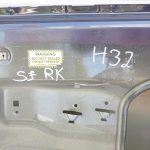 Opel Astra H hečbeks aizmugurējās labās durvis 4XU 168 13162877 94710107 04-10