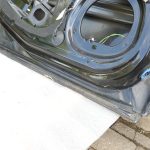 Opel Vectra C universālis aizmugurējās kreisās durvis melnas 93177999