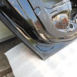 Opel Vectra C universālis aizmugurējās kreisās durvis melnas 93177999