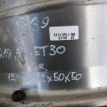 1x oriģināls Nissan Navara D40 Pathfinder R51 alumīnija disks R18 7J ET30 403005X60A