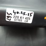 OE Toyota Corolla E21 aizmugurējā centrālās konsoles apvalks 5890302130