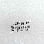 OE Toyota Corolla E21 motora pārsega atbalsta stieņa turētājs 5344002280