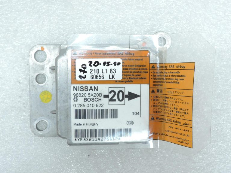 „Nissan Navara II D40“ gaisa spilvenu vadības bloks 988205X20B