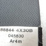 Nissan Navara II D40 aizmugurējā kreisā drošības josta 888444X30B