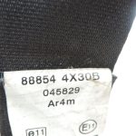 Nissan Navara II D40 aizmugurējā vidējā drošības josta 888544X30B