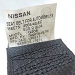 Nissan Navara II D40 aizmugurējā vidējā drošības josta 888544X30B