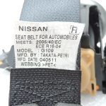 Nissan Navara II D40 priekšējā labā drošības josta H68844X30B 🚨 Bojāta 🚨