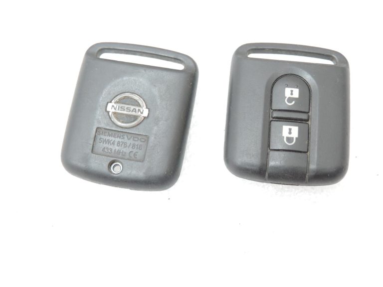 Oriģināla Nissan Navara II D40 433 MHz tālvadības pults atslēga 28268AX61A