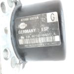 OE Nissan Navara II D40 ABS hidrauliskā bloka vadības bloks 47660-5X21A