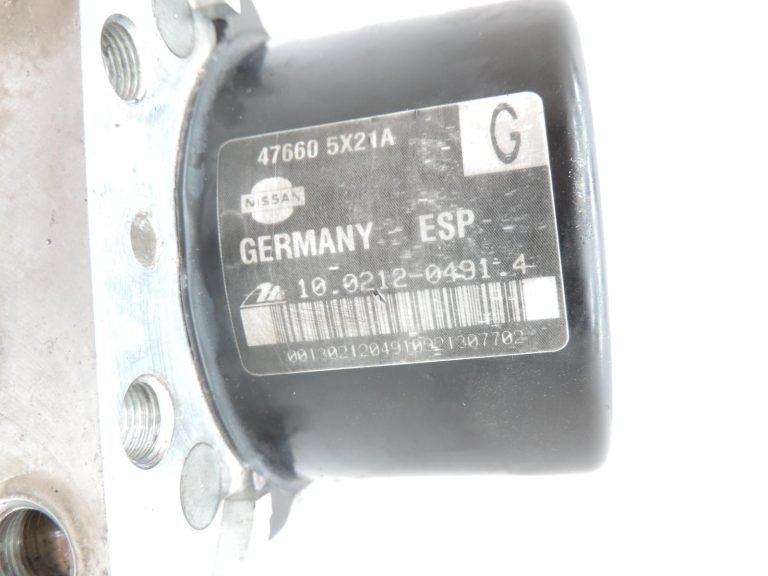 OE Nissan Navara II D40 ABS hidrauliskā bloka vadības bloks 47660-5X21A