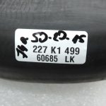 Nissan Navara II D40 3.0DCi V6 V9X gaisa padeves caurule (labajā pusē) 144635X21B
