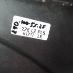OE Toyota Corolla E21 aizmugurējā labā puses apakšdaļas aizsardzība 5762702160