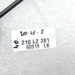 OE Toyota Corolla E21 priekšējās durvju slēdzenes trose 6975002390