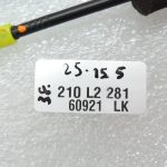 OE Toyota Corolla E21 aizmugurējās durvju slēdzenes trose 6973002330 6977002430
