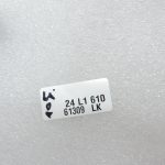 Oe Toyota Yaris IV XP210 apgriezienu sensora ABS kabelis, aizmugurē labajā pusē 89516K0030