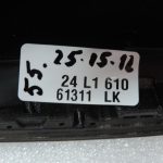 Oe Toyota Yaris IV XP210 antenas pamatnes apvalks 86077K0010B1 krāsa 1G3