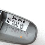OE Toyota Corolla E21 ārējā durvju roktura aizmugure, sudraba krāsā, 1J6, 6921102934