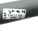 Toyota Corolla E21 1,2i 8NRFTS dzesēšanas šķidruma šļūtene 165720Y100