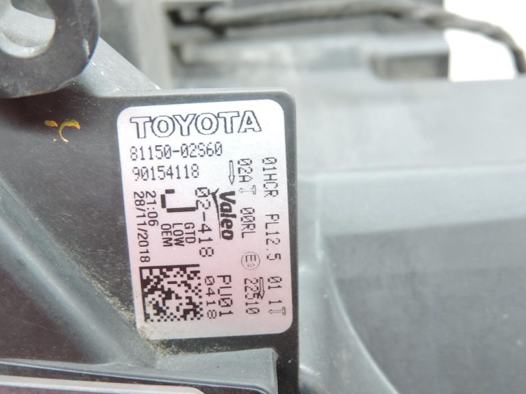 OE Toyota Corolla E21 priekšējais kreisais LED lukturis 8115002S60