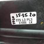 OE Toyota Corolla E21 akumulatora nodalījums 7440402830