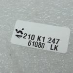 OE Toyota Corolla E21 priekšējā stikla tīrītāju sprauslu komplekts 8538112360