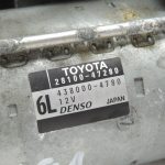 Toyota Corolla 1,2 Turbo starteris Start-Stop 2810047280 8NR-FTS