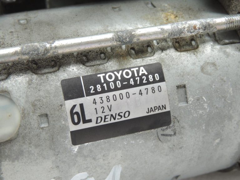 Toyota Corolla 1,2 Turbo starteris Start-Stop 2810047280 8NR-FTS