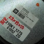 Opel Zafira C Tourer aizmugurējo durvju skaļruņi Infinity UQA 20906258 OE