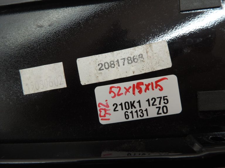 Opel Zafira C Tourer logu rāmju apvalki B-stabiņiem, 4 gab. melnā krāsā, oriģinālie
