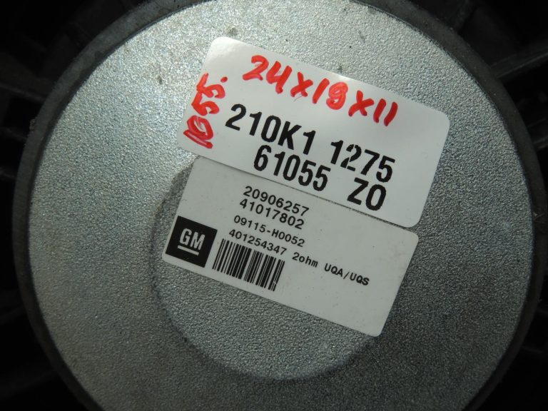 Opel Zafira C Tourer priekšējo durvju skaļruņi Infinity UQA 20906257 OE