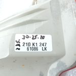 OE Opel Zafira C aizmugurējais kreisais miglas lukturis 13278790