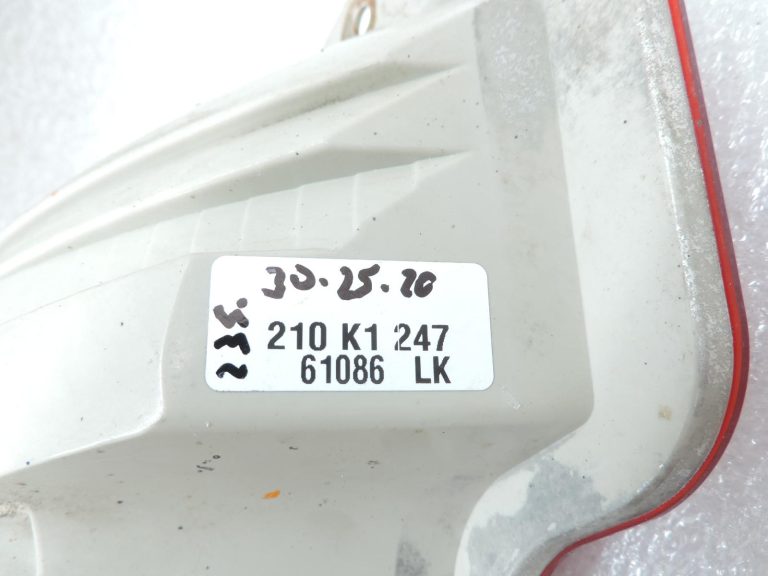 OE Opel Zafira C aizmugurējais kreisais miglas lukturis 13278790