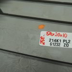 „Toyota Yaris IV“ B-staba apdare, augšējā labā puse, pelēka, 62411K0020B0, oriģināla OE detaļa